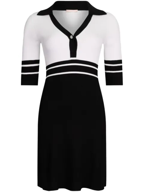 LIU JO striped mini dress