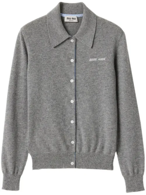 Cardigan en cachemire - Miu Miu - Modalova