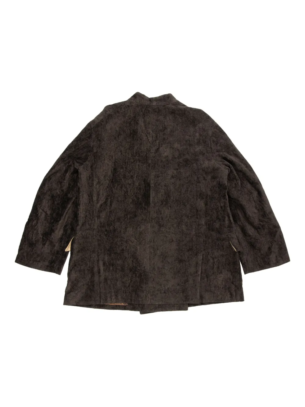 Ziggy Chen velvet blazer - Bruin