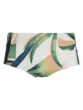 Lygia & Nanny graphic-print swimming trunks - White