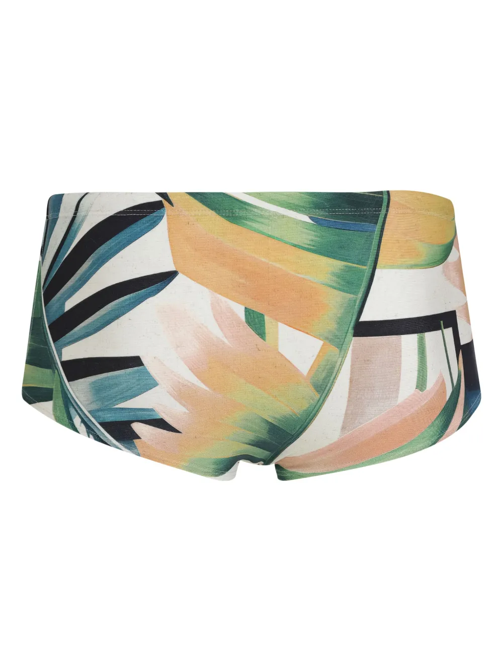 Lygia & Nanny maillot de bain à imprimé graphique | Slips de bain | Image 2