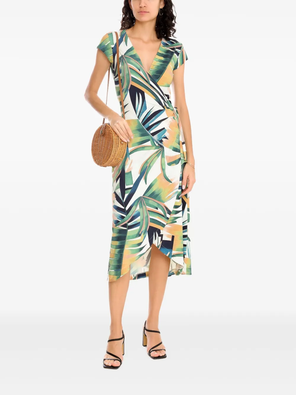 Lygia & Nanny floral-print dress - Wit