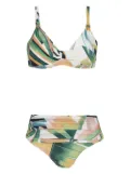 Lygia & Nanny graphic-print bikini - Green