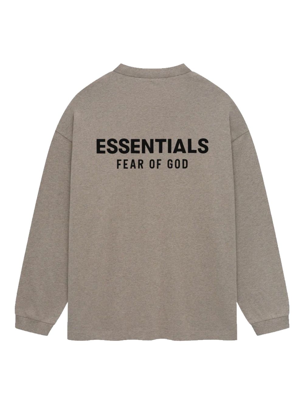 FEAR OF GOD ESSENTIALS Jersey T-shirt met lange mouwen - Grijs