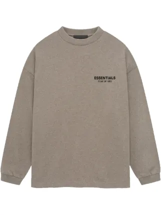 ESSENTIALS FEAR OF GOD ロンT FEAR OF GOD ESSENTIALS - Men Classic Fit Long Sleeve T-Shirt