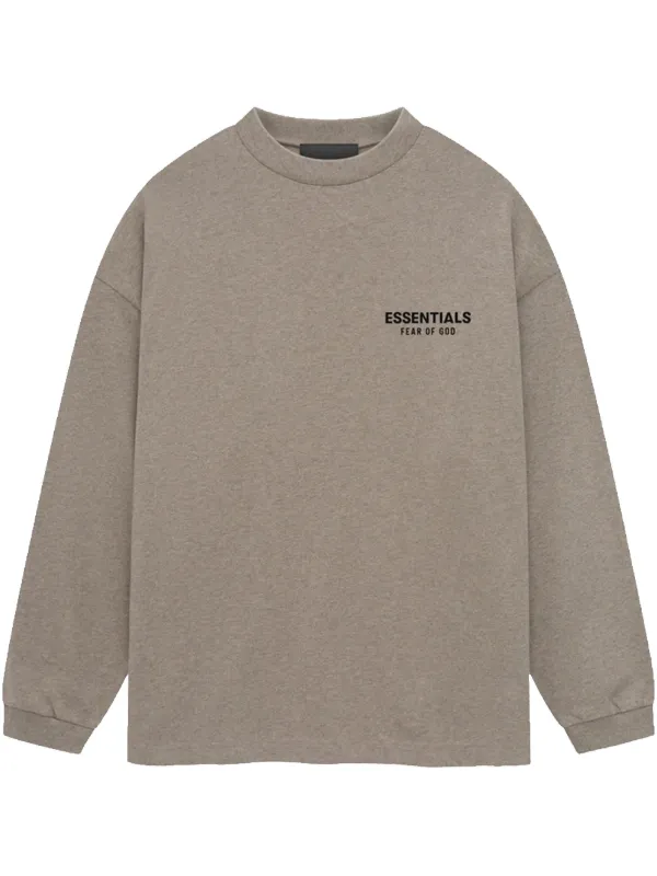 Fear of god essentials long 2024 sleeve t shirt