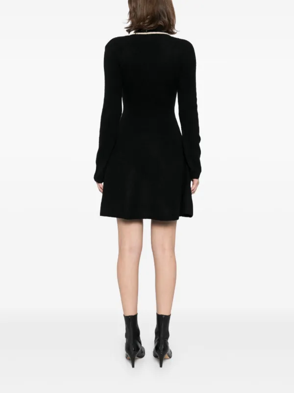 knee length dresses for ladies Staud Joan Maxi Dress Black 8