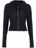 OUR LEGACY knitted hoodie - Black
