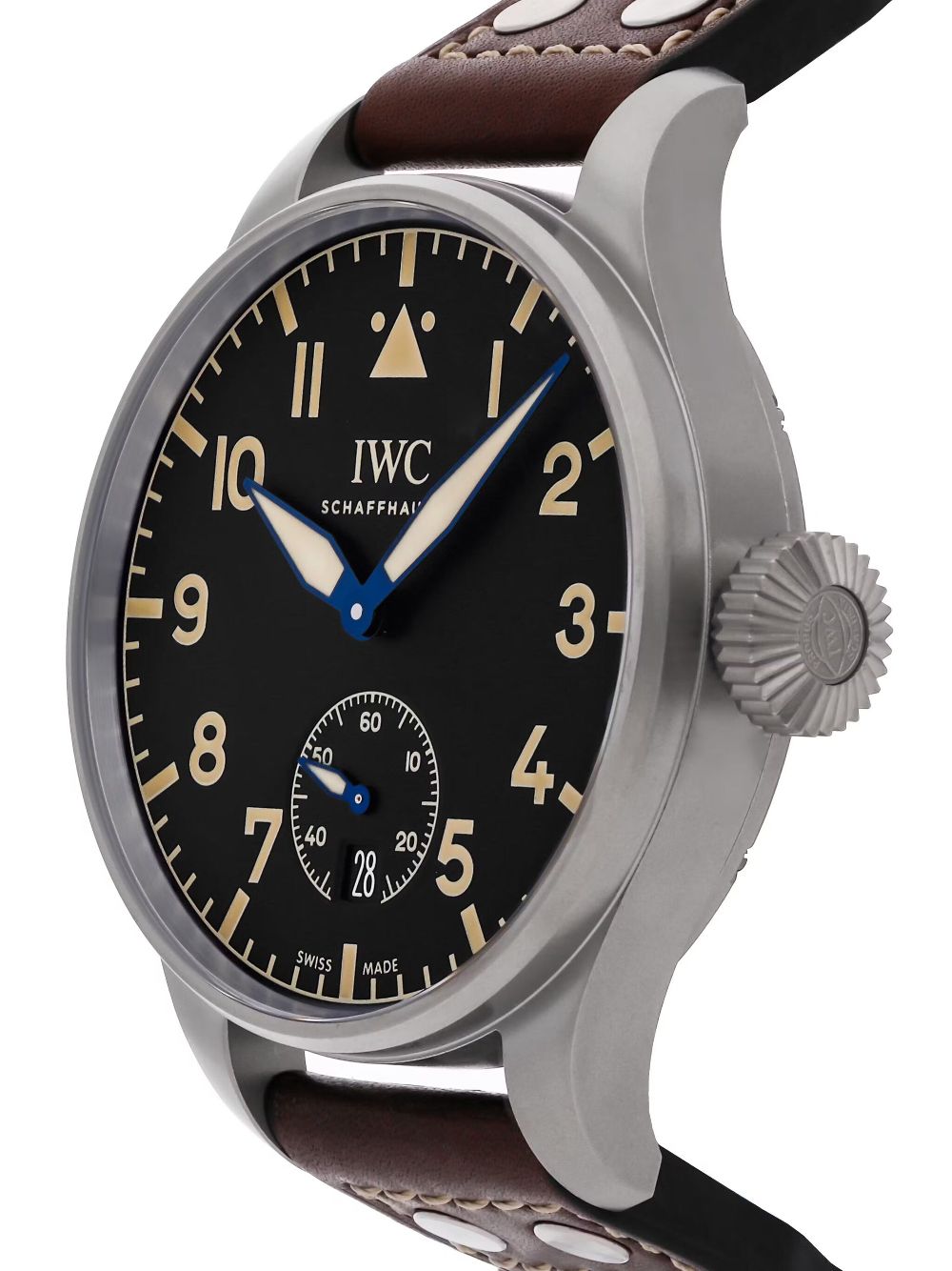 IWC Schaffhausen 2017 pre-owned Big Pilot's Heritage 48mm - Zwart