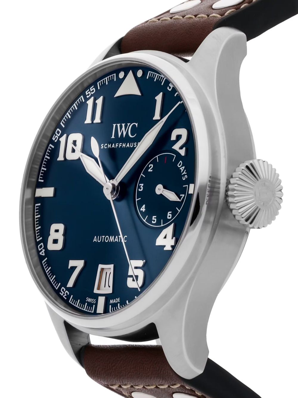 IWC Schaffhausen pre-owned Big Pilot Le Petit Prince 46.2mm - Blauw