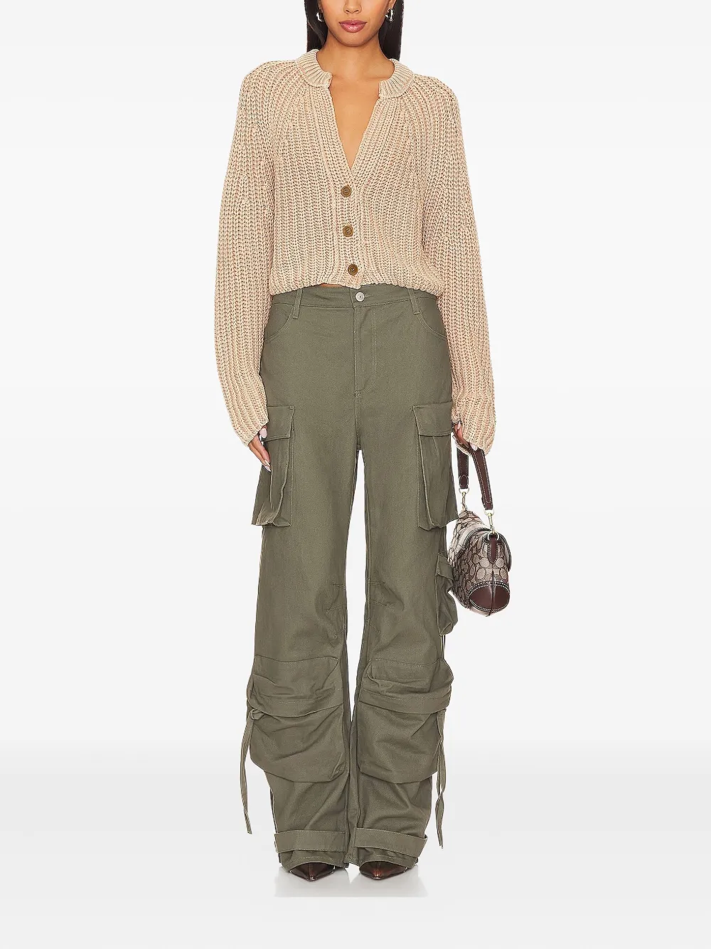 Free People Sweet Nothing button-front ribbed cardigan | Cardigans | Image 2