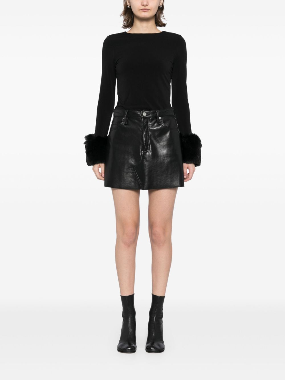 alice + olivia Delaina blouser - Zwart