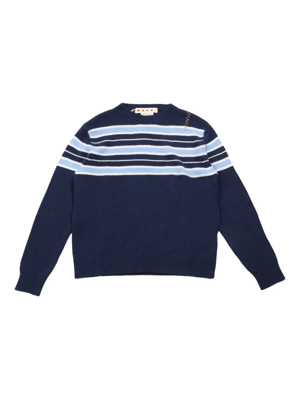 Marni striped jumper | azul | Image 1