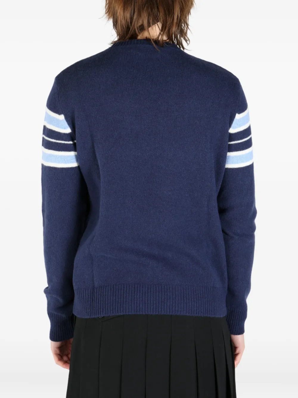 Marni striped jumper Blauw