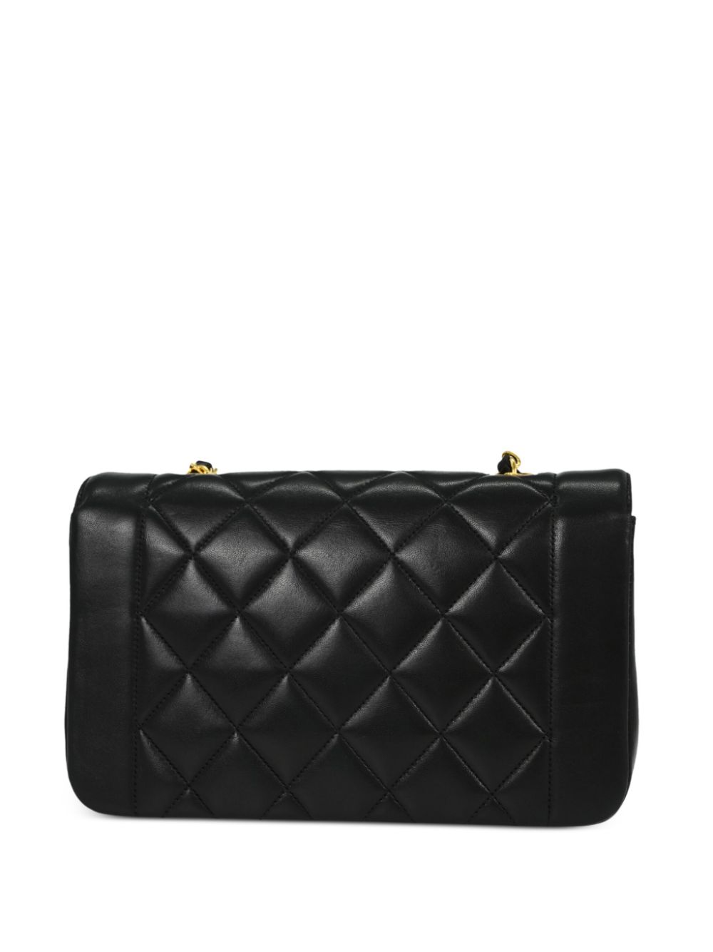 CHANEL Pre-Owned 1997 kleine Diana schoudertas - Zwart