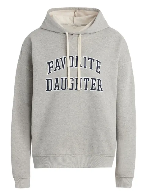Favorite Daughter collegiate-logo hoodie