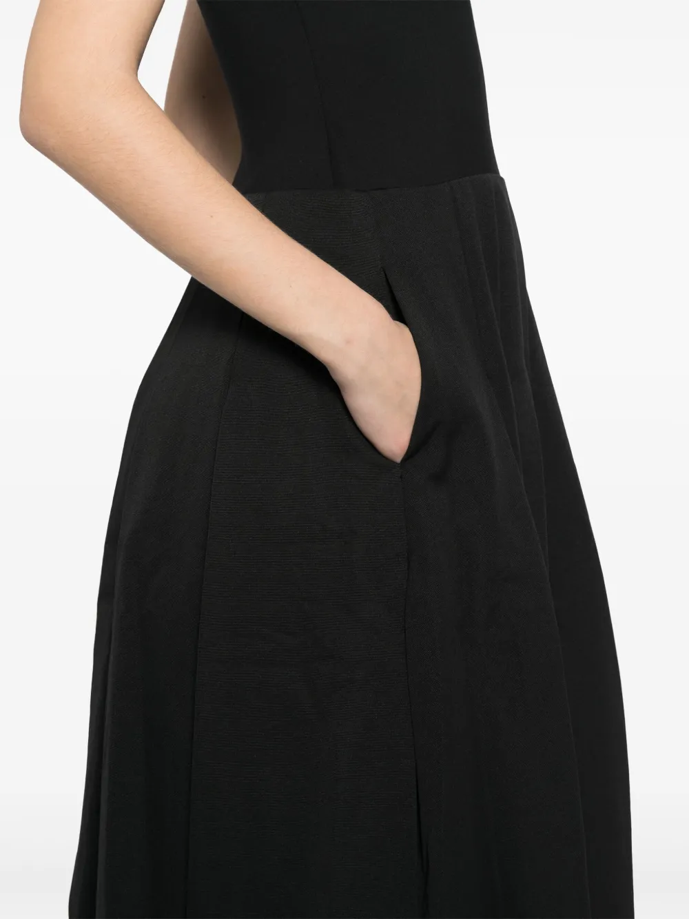 STAUD Hopper jurk Zwart