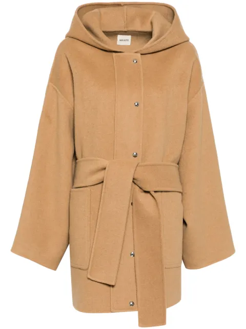 KHAITE belted coat