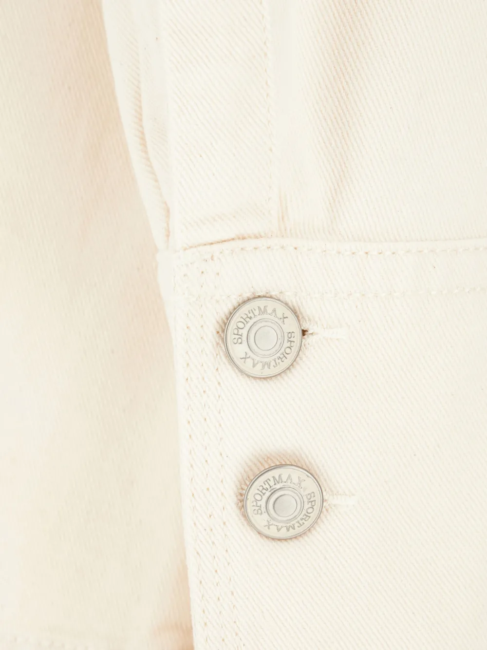 Sportmax Biblios denim blouse Beige