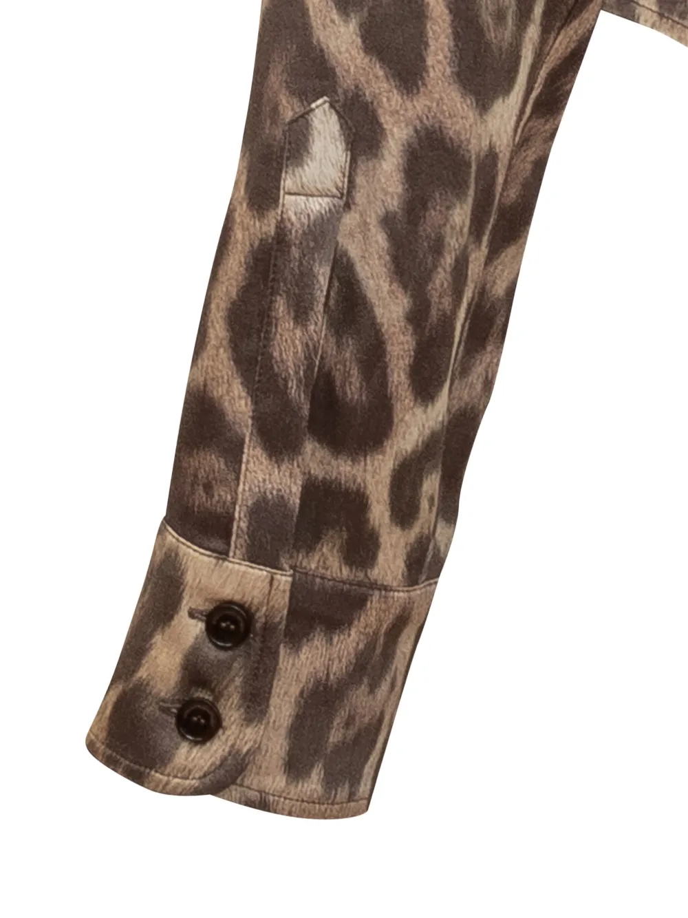 Stella McCartney Blouse met luipaardprint Bruin