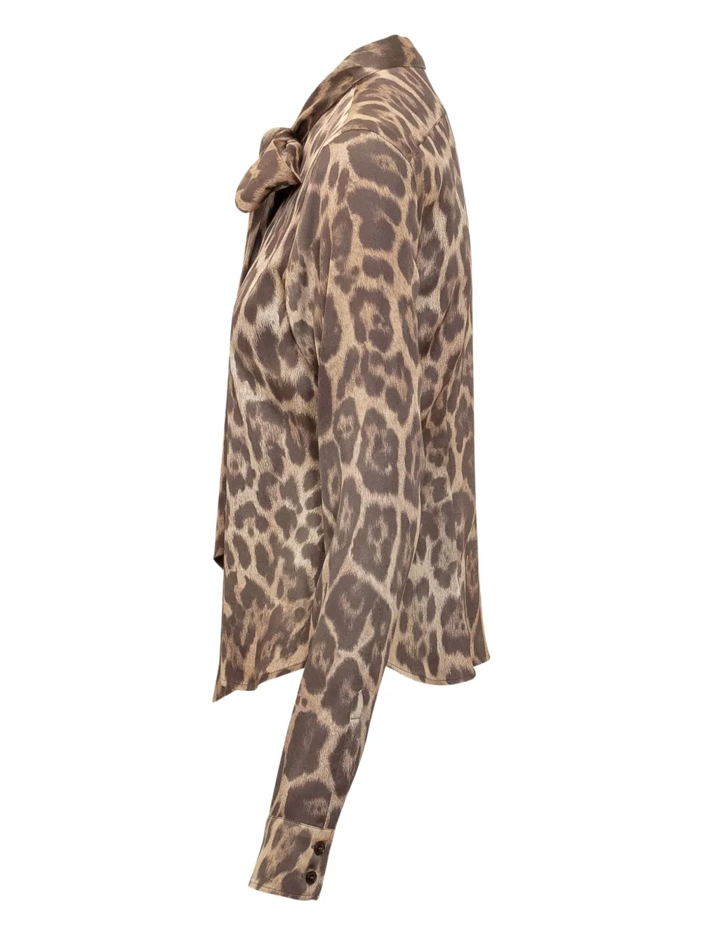 Stella McCartney Blouse met luipaardprint Bruin