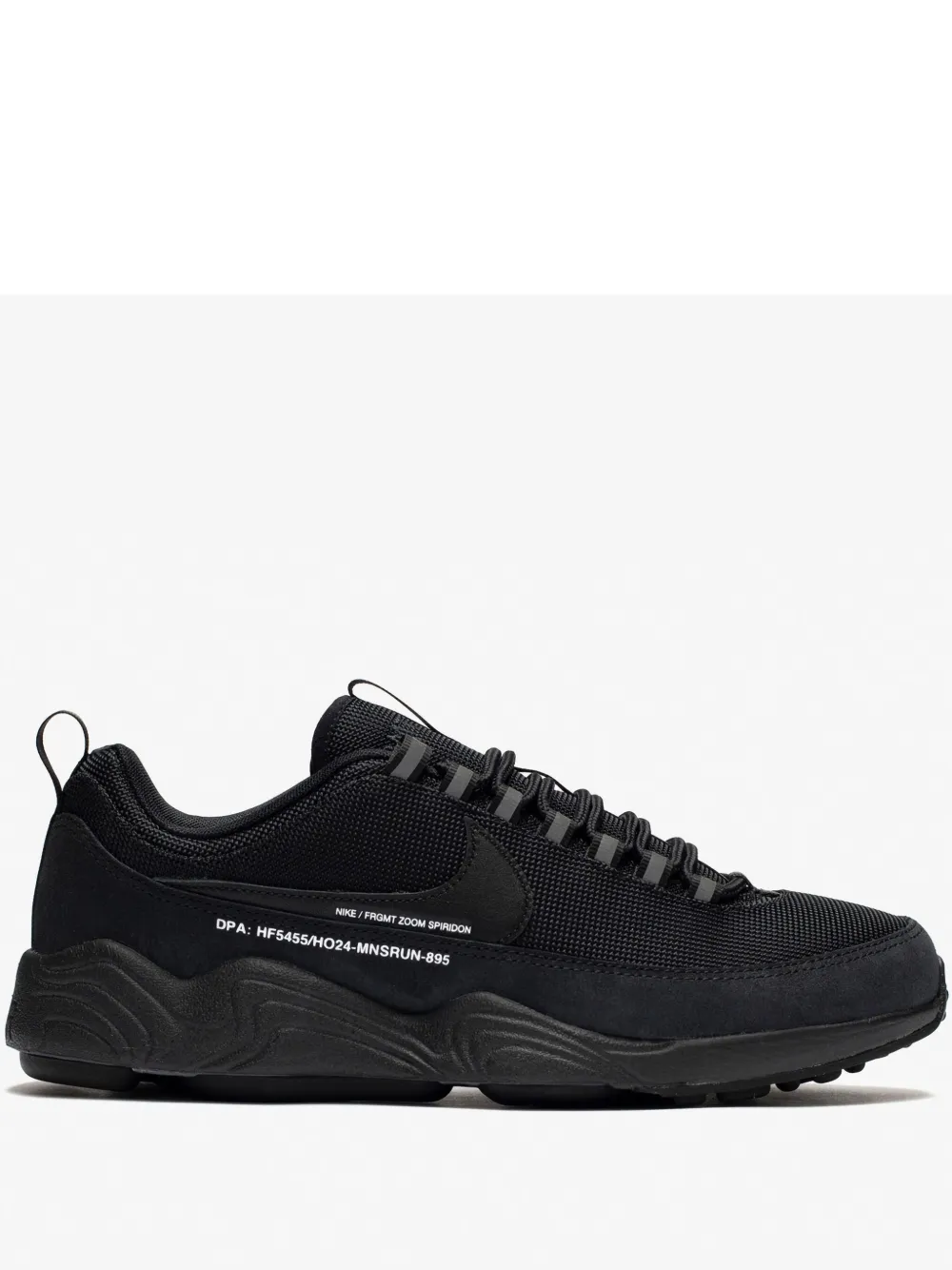 Nike Fragment Design X  Zoom Spiridon Sneakers In Schwarz