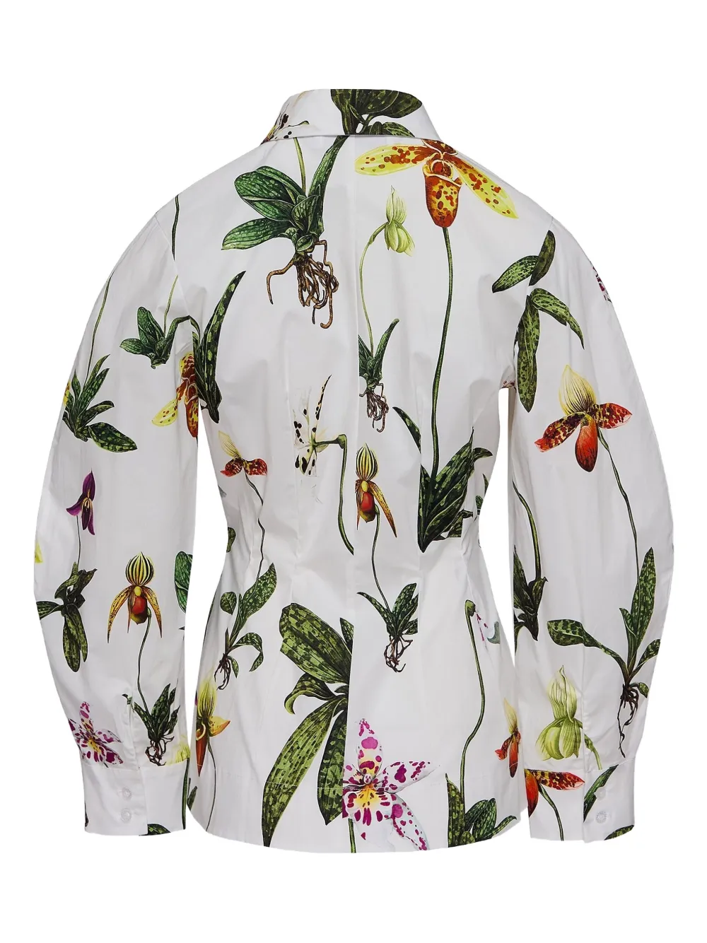 Oscar de la Renta Overhemd met print - Wit