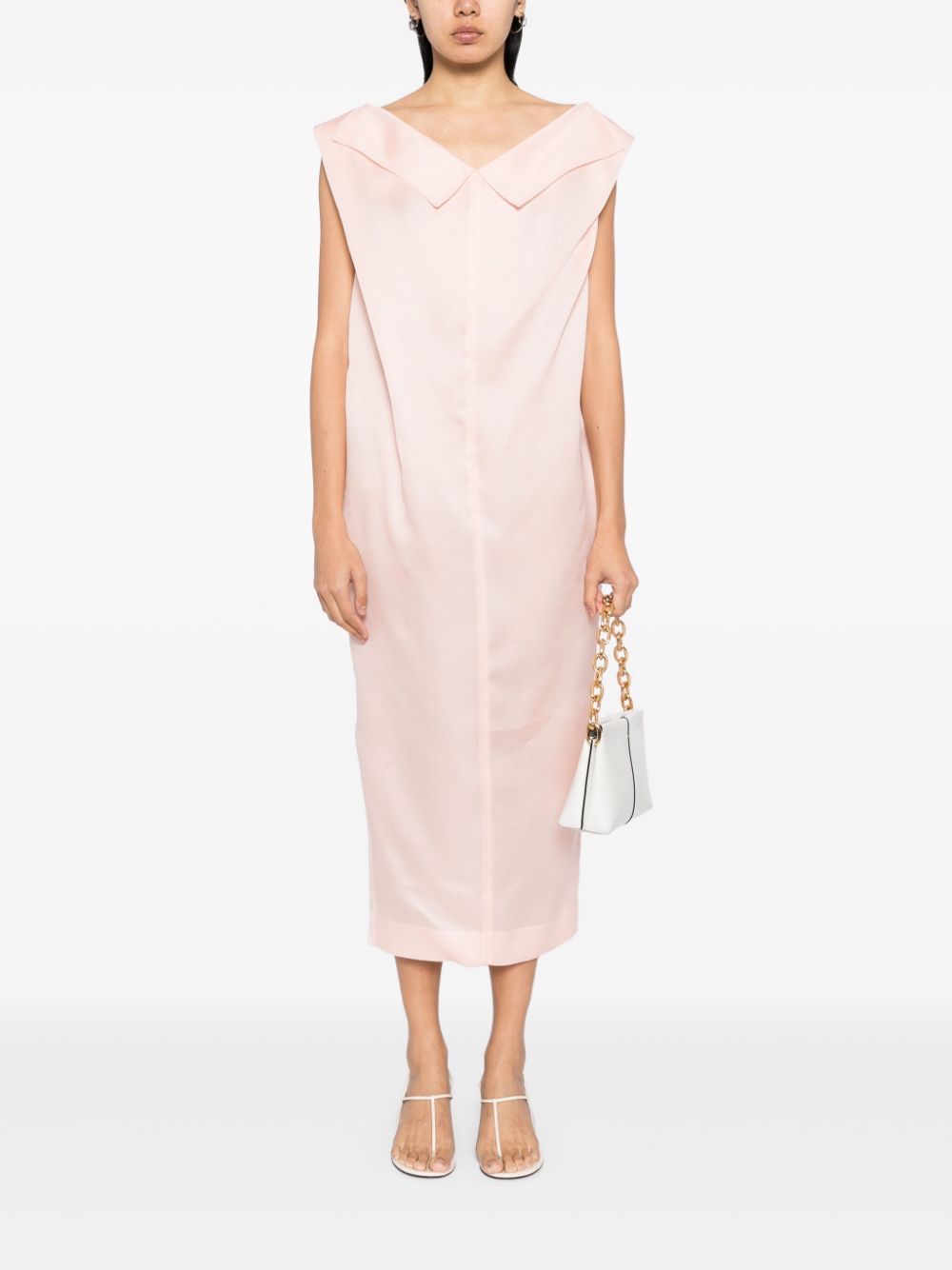 KHAITE Selwyn dress - Roze