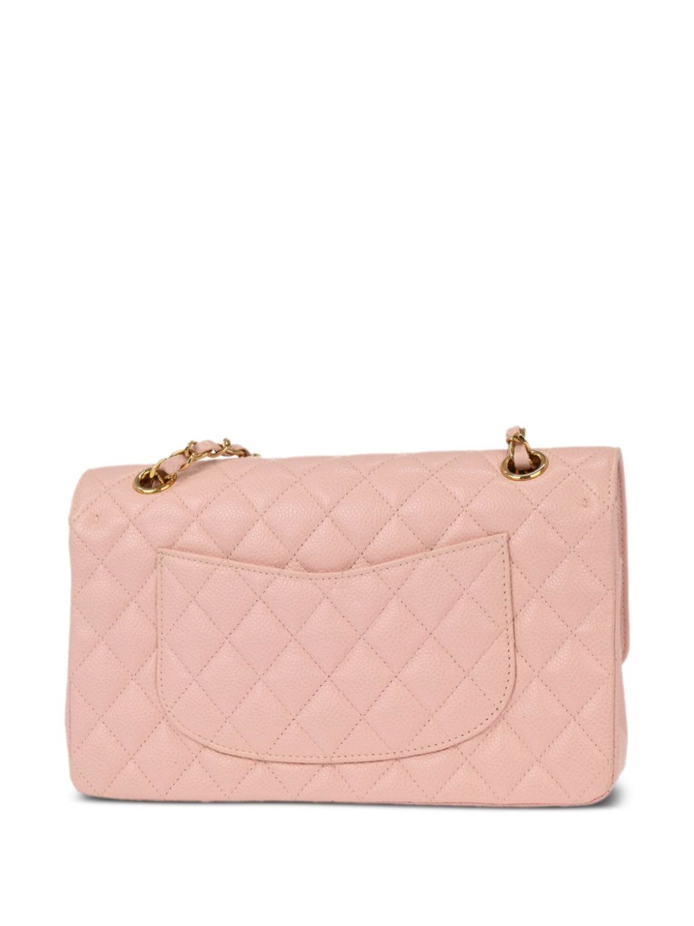 CHANEL Pre-Owned 2002 Classic Double Flap schoudertas - Roze