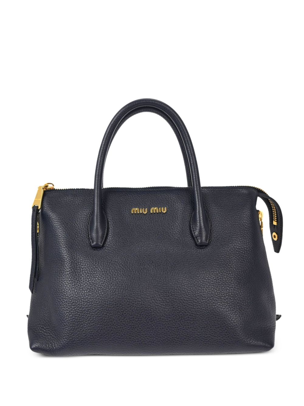 2010s leather tote bag