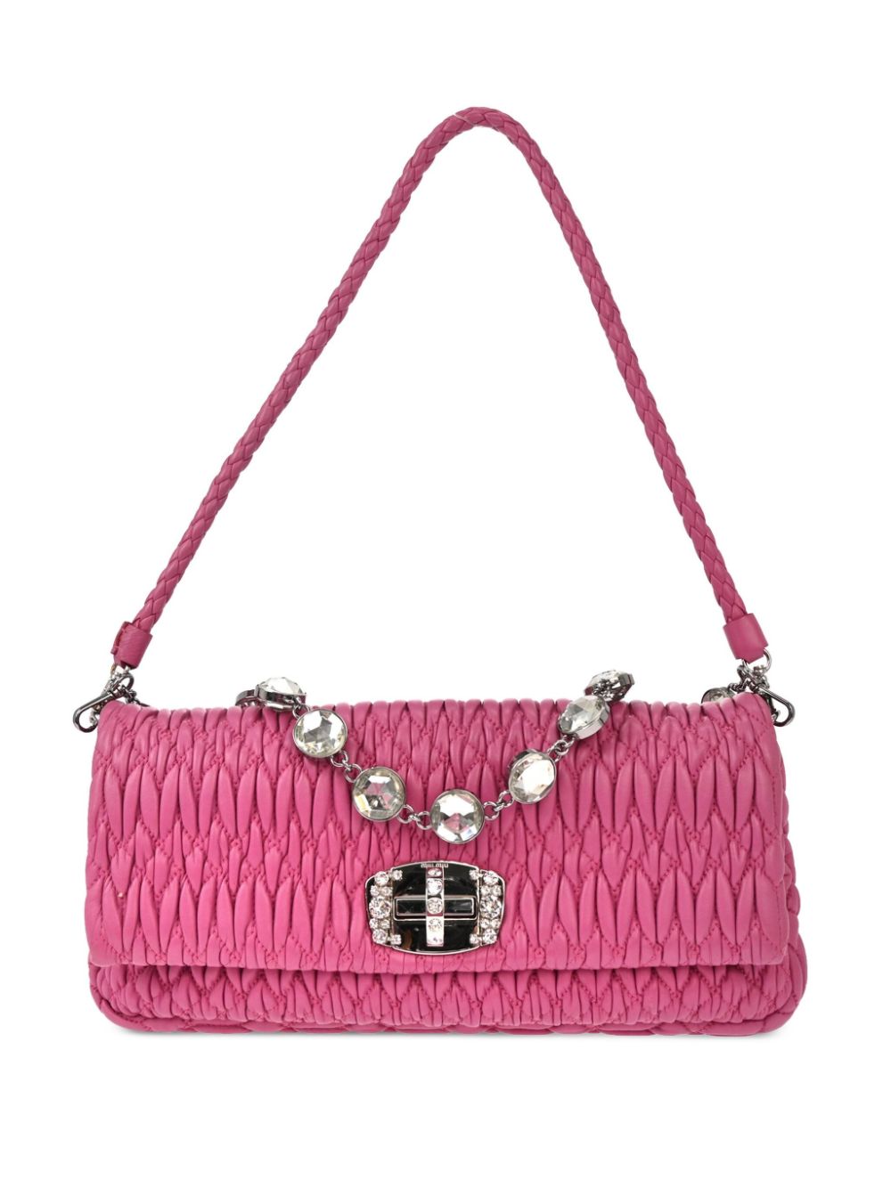 2010s matelassé-effect shoulder bag