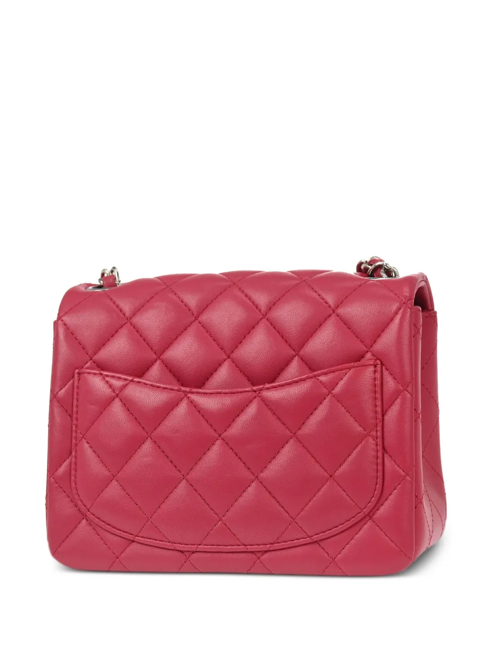 CHANEL Pre-Owned 2018 kleine Square Classic schoudertas - Roze