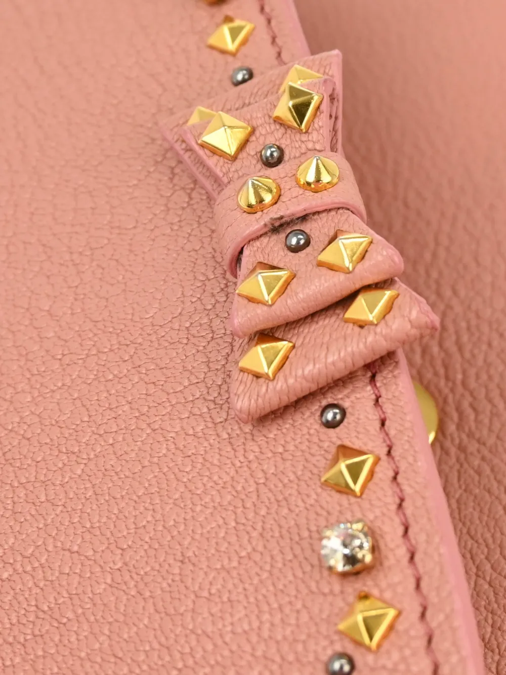 2010s Studded Crossbody Bag