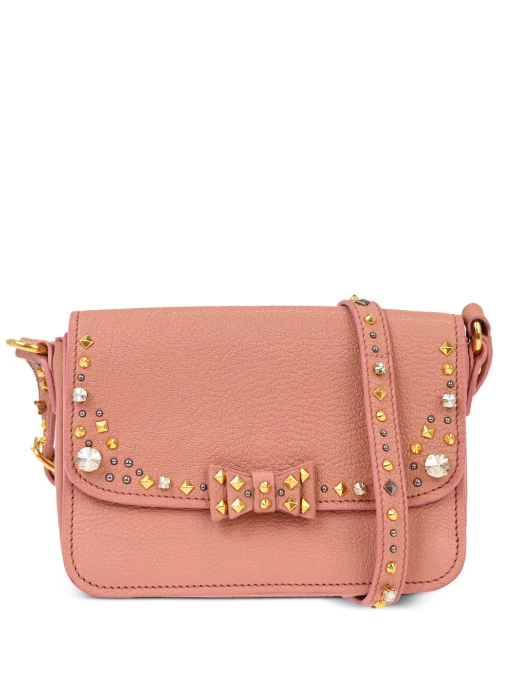 2010s studded crossbody bag