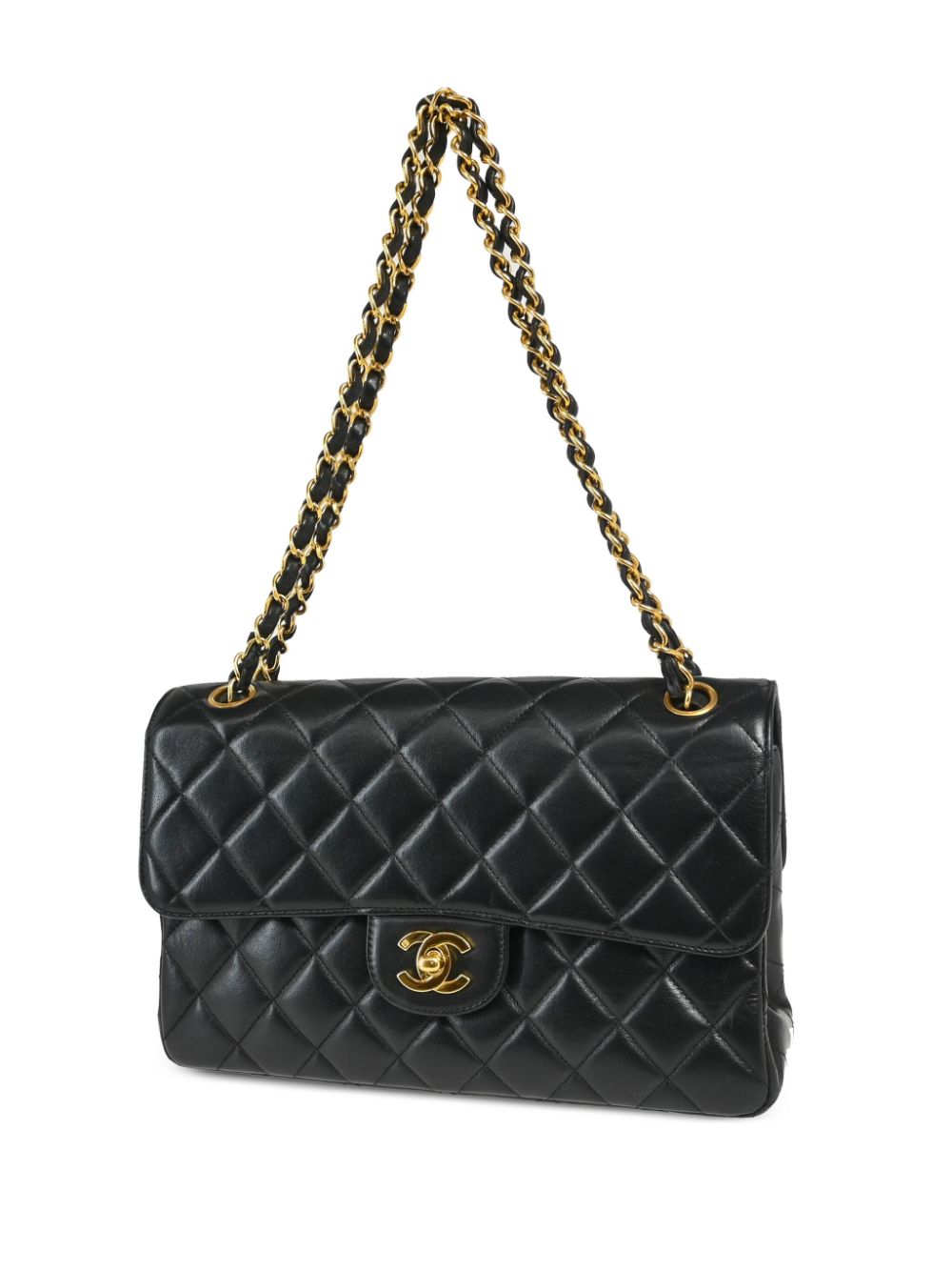 CHANEL Pre-Owned 1995 Both Side Classic Flap schoudertas - Zwart