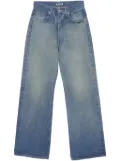 Auralee wide-leg jeans - Blue