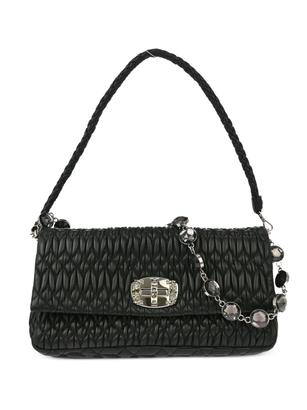 2010s matelassé-effect shoulder bag