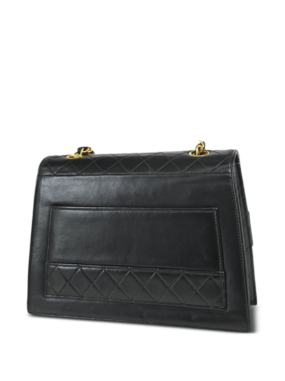 CHANEL Pre-Owned 1990 CC flap schoudertas - Zwart