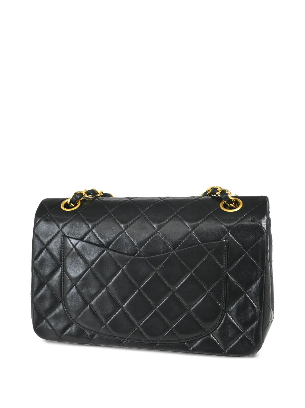 CHANEL Pre-Owned 1990 Double Flap schoudertas - Zwart