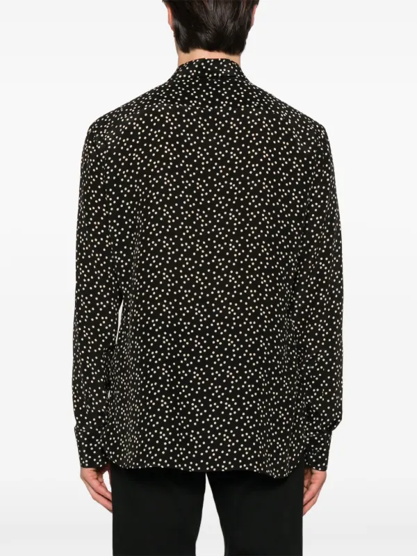 【関税＆送料込み】Tom Ford Polka Dot Signature Silk Pj Pan Tom Ford Silk Polka Dot Printed Pajama Shorts (Shorts