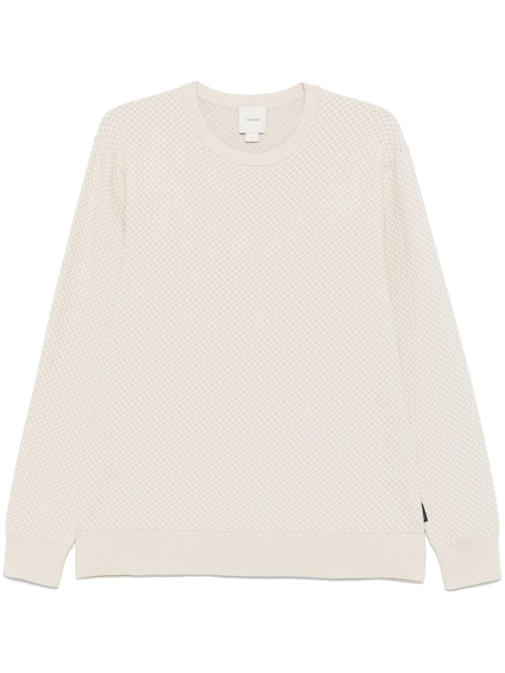 Calvin Klein cotton sweater - Neutrals