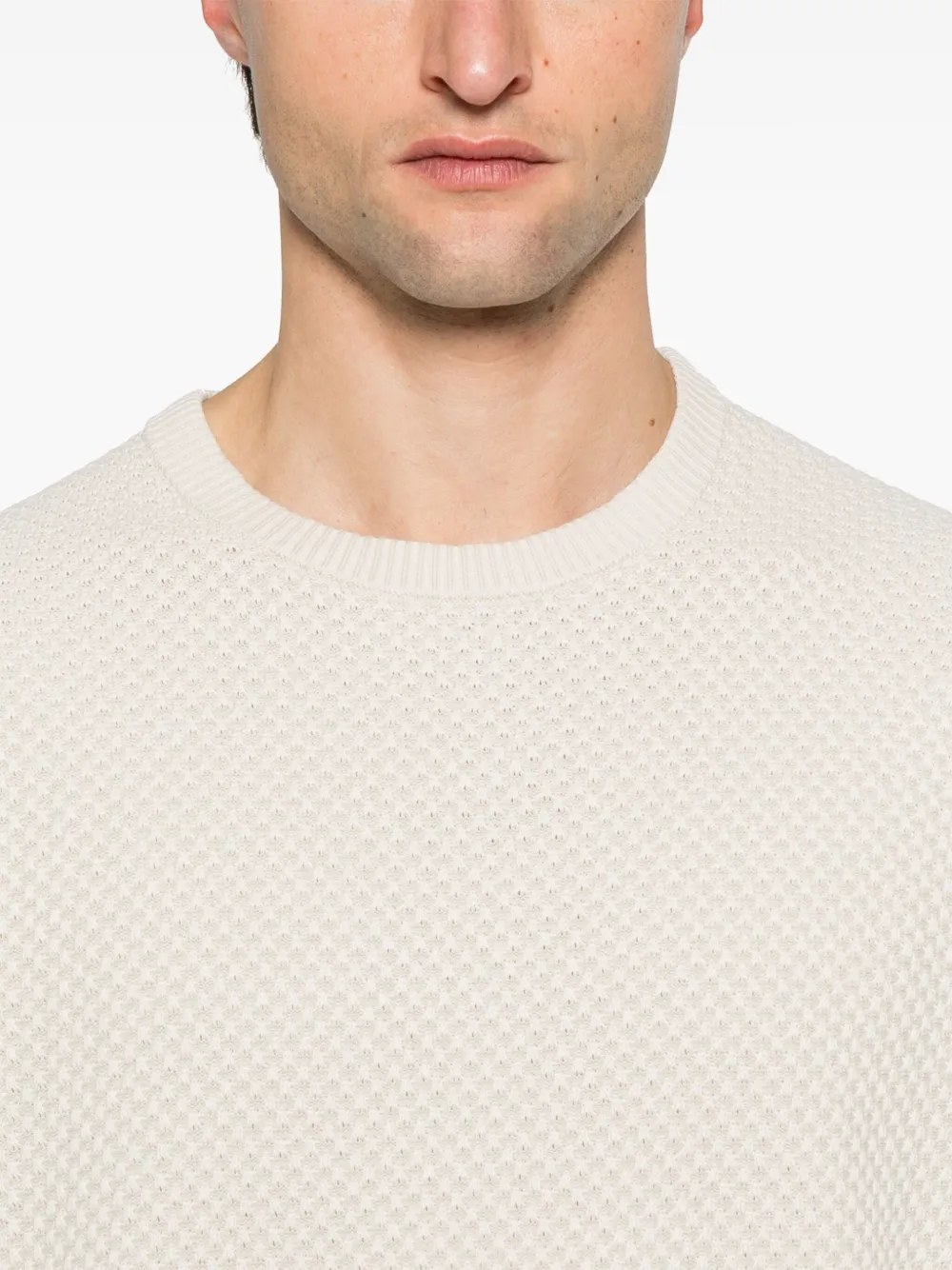 Calvin Klein Katoenen trui Beige