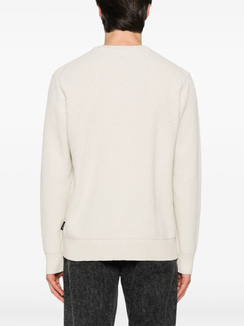 Calvin Klein Katoenen trui Beige