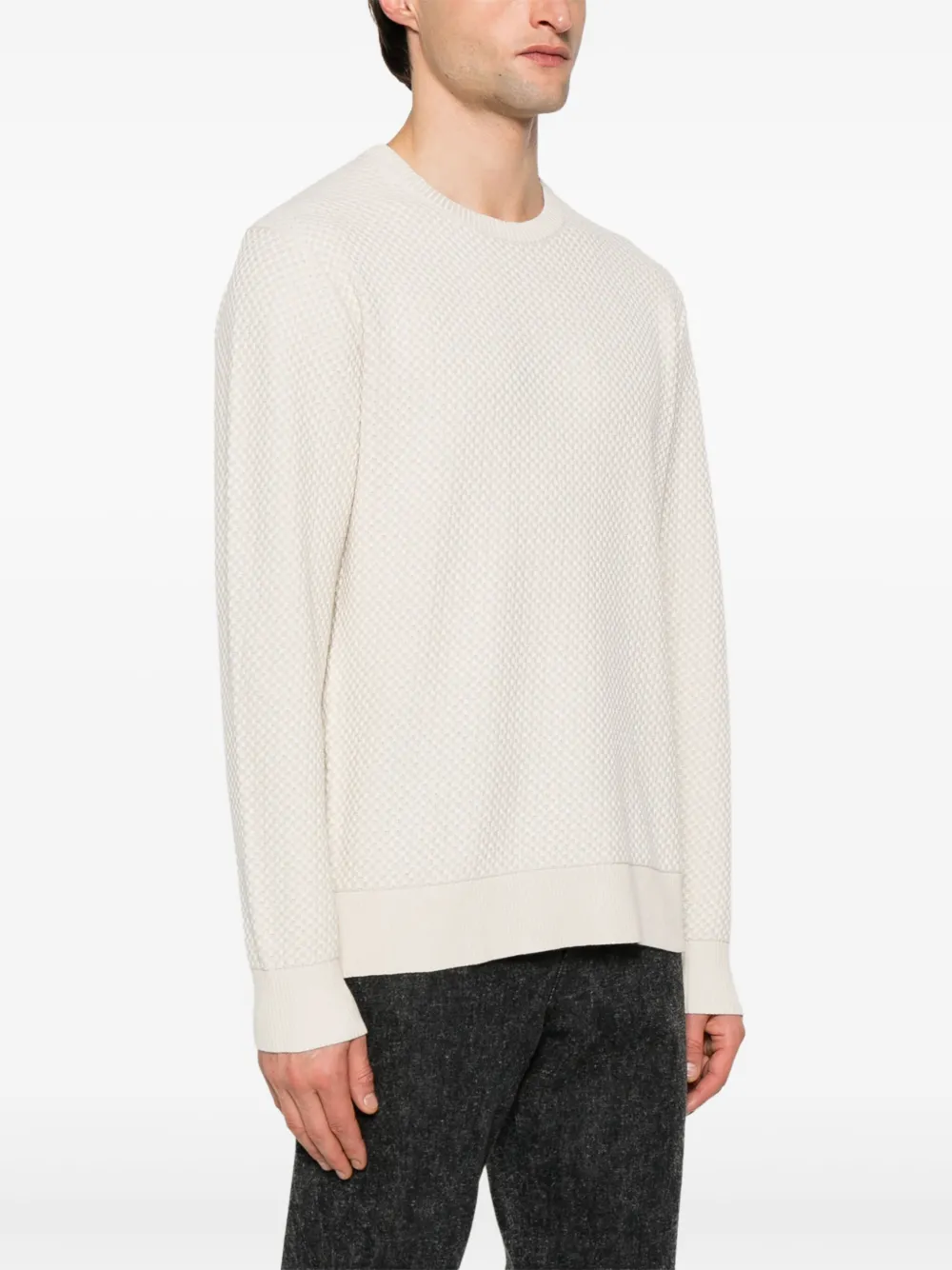 Calvin Klein Katoenen trui Beige