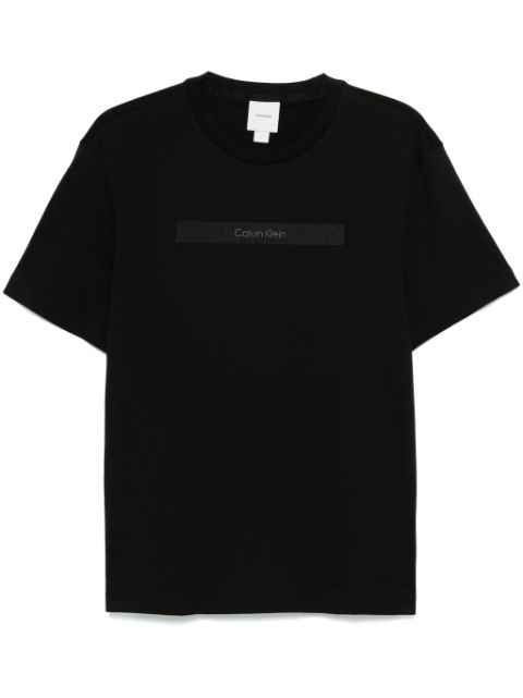 Calvin Klein logo-embroidered T-shirt 