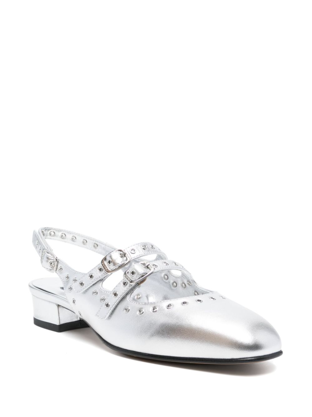 Carel Paris Queen ballerina's - Zilver