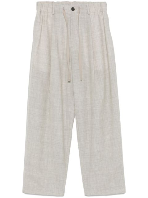 Studio Nicholson drawstring-waistband trousers