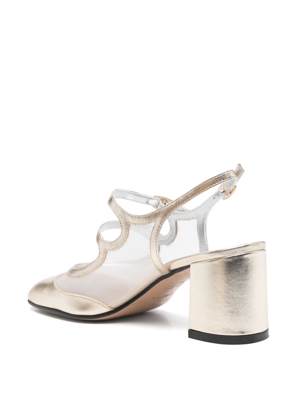 Carel Paris 60 mm Banana pumps Goud