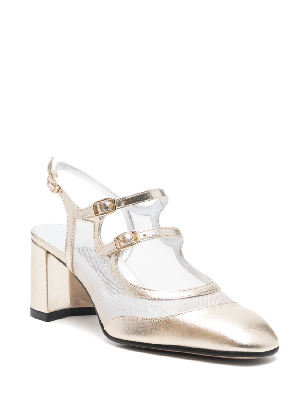 Carel Paris 60 mm Banana pumps - Goud