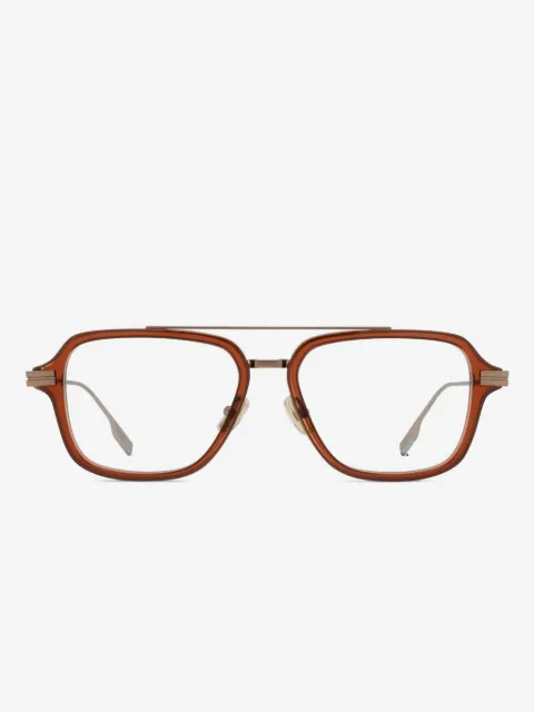 Zegna glasögon med dubbel näsbrygga